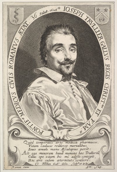 Joseph Trullier, 1626. af Claude Mellan