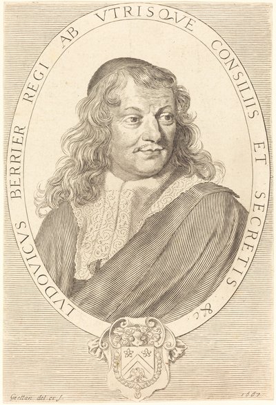 Louis Berryer af Claude Mellan