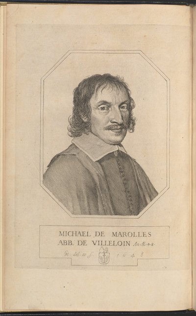 Michael af Marollen af Claude Mellan