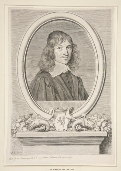 Nicholas Fouquet, Viscount af Melun og Vaux (1615-1680) af Claude Mellan