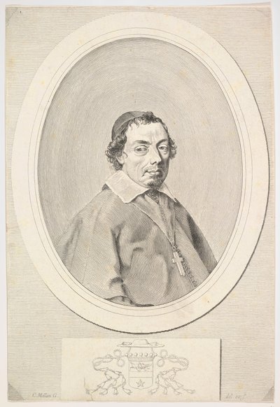 Nicolas Grillié, biskop af Uzès.n.d. af Claude Mellan