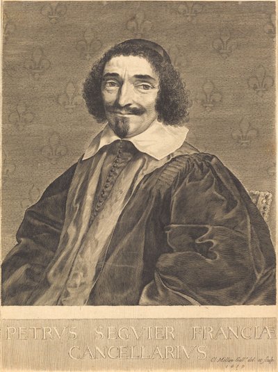 Pierre Séguier af Claude Mellan