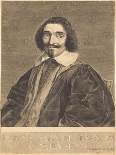 Pierre Séguier af Claude Mellan