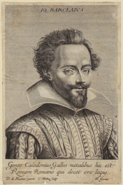 Portræt af Jean Barclay af Claude Mellan