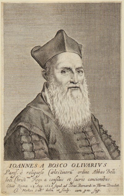 Portræt af Jean Du Bois-Olivier af Claude Mellan