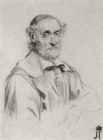 Portræt af Nicolas Claude (Nicolas-Claude) Fabri DE PEIRESC (de Peyresc), astronom af Claude Mellan