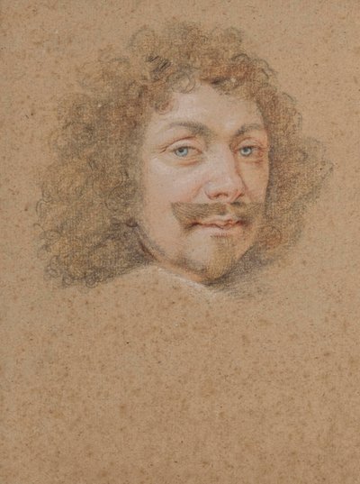 Portræt af Henri Louis Habert de Montmor. af Claude Mellan