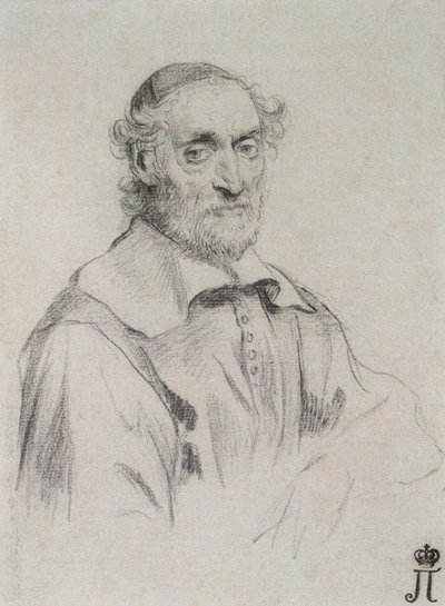 Portræt af Nicolas-Claude Fabri de Peiresc 1580-1637, 1636-1637 af Claude Mellan