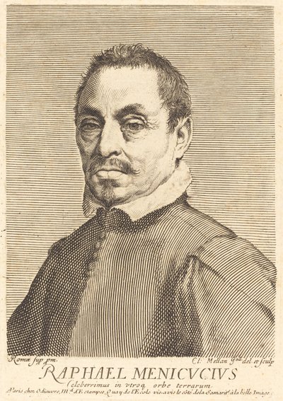 Raffaello Menicucci af Claude Mellan
