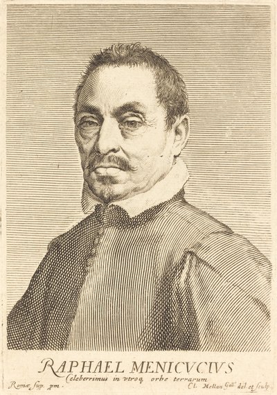 Raffaello Menicucci af Claude Mellan
