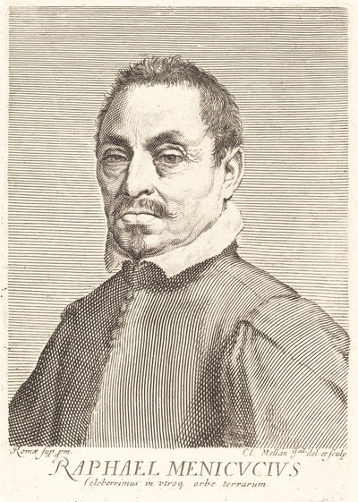 Raffaello Menicucci af Claude Mellan