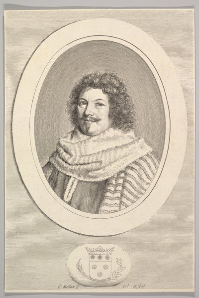 René de Longueil, Marquis de Maisons. af Claude Mellan