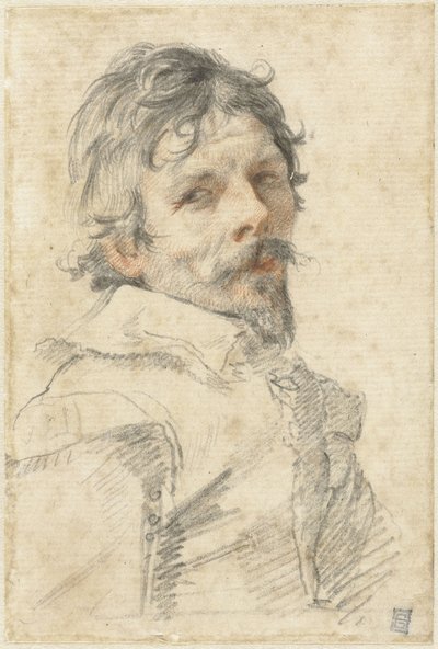 Selvportræt, ca. 1640. af Claude Mellan