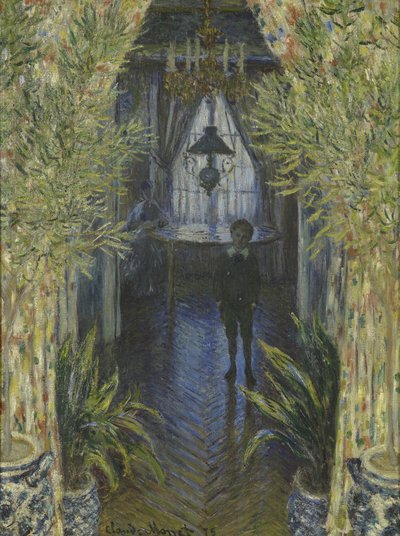 Et hjørne af lejligheden af Claude Monet