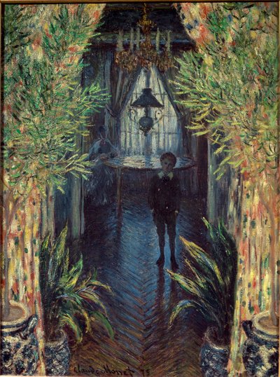 Et hjørne af en lejlighed af Claude Monet