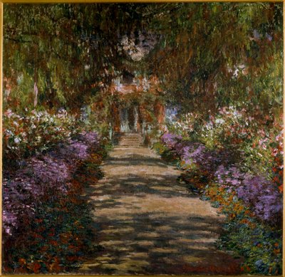 Allee i Givernys have af Claude Monet