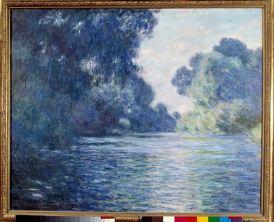 Arm de Seine nær Giverny. Maleri af Claude Monet (1840-1926) af Claude Monet