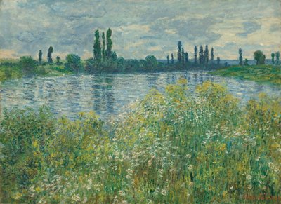 Seines breder, Vétheuil af Claude Monet