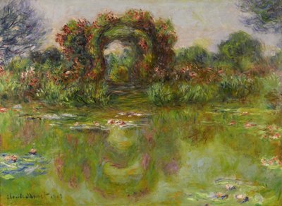 Åkandedam, Rosiers, 1913 af Claude Monet