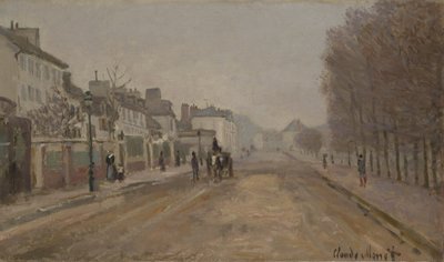 Heloise Boulevard, Argenteuil, 1872 af Claude Monet