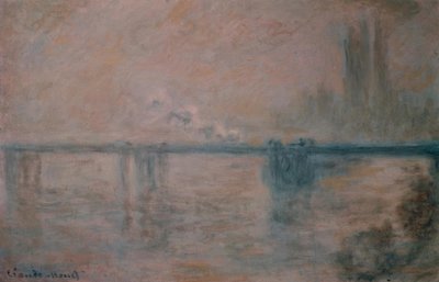 Charing Cross Bridge af Claude Monet