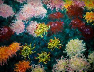 Krysantemum seng af Claude Monet