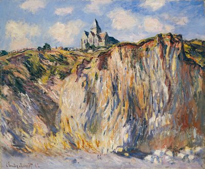 Kirke i Varengeville, morgen, 1882 af Claude Monet
