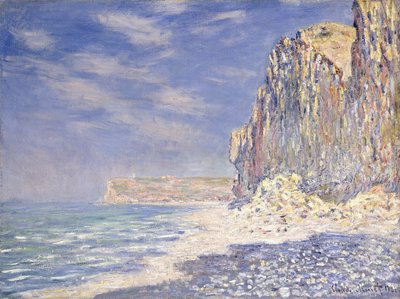 Klipper nær Fecamp, 1881 af Claude Monet