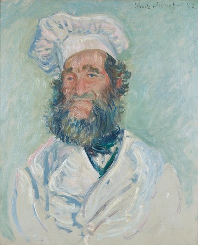 Der Koch (Fader Paul) af Claude Monet