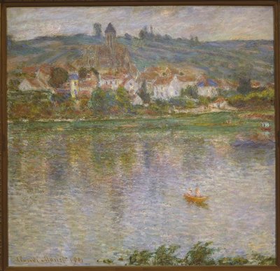 Byen Vetheuil af Claude Monet