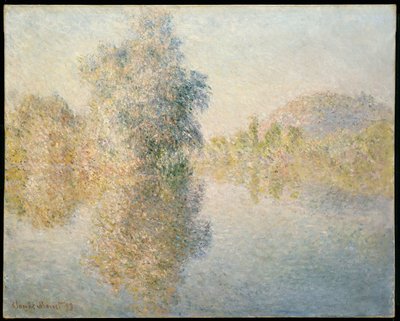 Tidlig morgen på Seinen ved Giverny, 1893 af Claude Monet