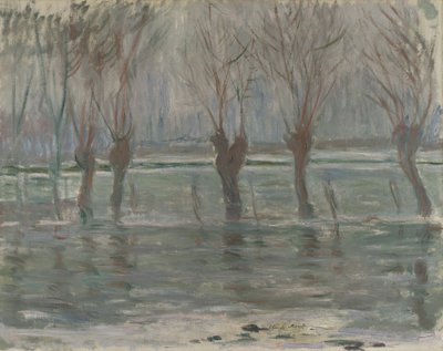 Flood Waters, 1896 af Claude Monet