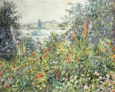 Blomster ved Vetheuil; Fleurs a Vetheuil, 1881 af Claude Monet