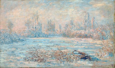 Frost, 1880 af Claude Monet