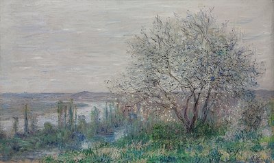 Forårsstemning på Vétheuil. 1880 af Claude Monet