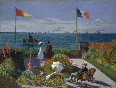 Have ved Sainte-Adresse af Claude Monet