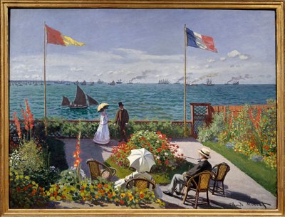 Have ved Sainte Adresse af Claude Monet