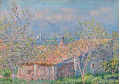 Gardeners House i Antibes, 1888. af Claude Monet