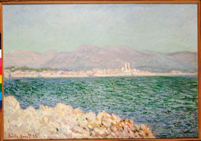Antibes-bugten, 1888 af Claude Monet
