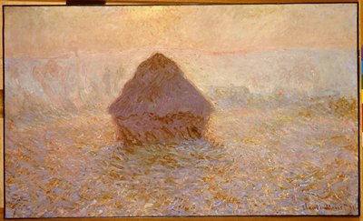 Høstakke, Sol i tågen af Claude Monet