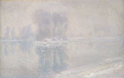 Isflager, 1893 af Claude Monet