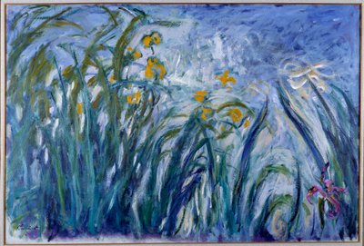 Iris af Claude Monet
