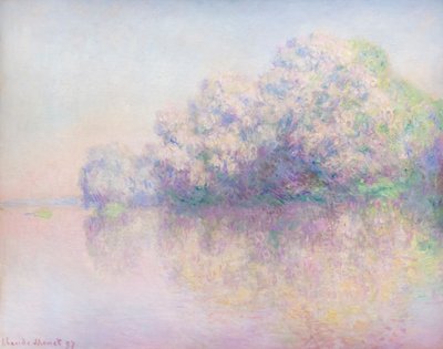 Øen af brændenælder af Claude Monet