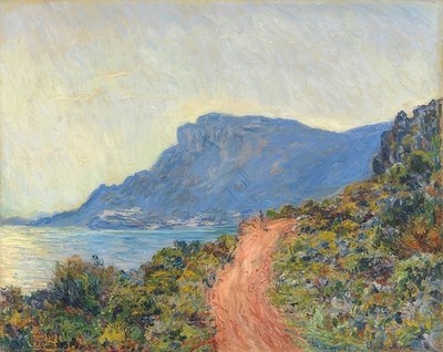 La Corniche nahe Monaco. 1884 af Claude Monet