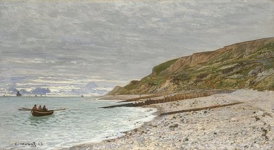 La Pointe de la Hève, Sainte-Adresse. 1864 af Claude Monet