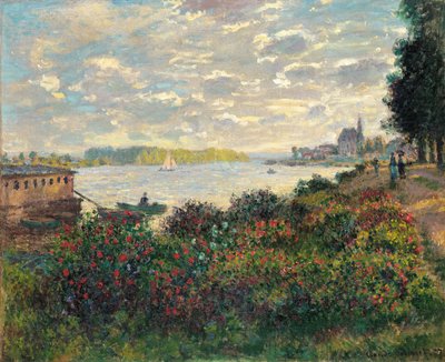 Seinen ved Argenteuil af Claude Monet