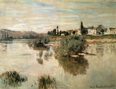 Seinen ved Lavacourt af Claude Monet