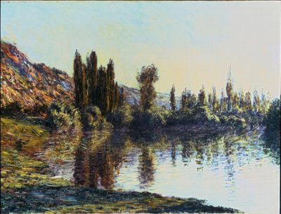 Seinen ved Vétheuil af Claude Monet