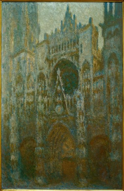 Rouen katedral, portalen af Claude Monet