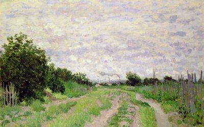 Landskab af Claude Monet